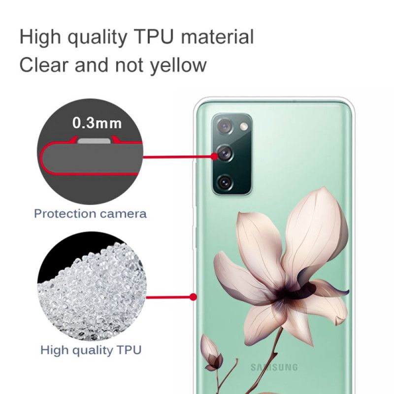 Skal för Samsung Galaxy S20 FE Premium Blommigt