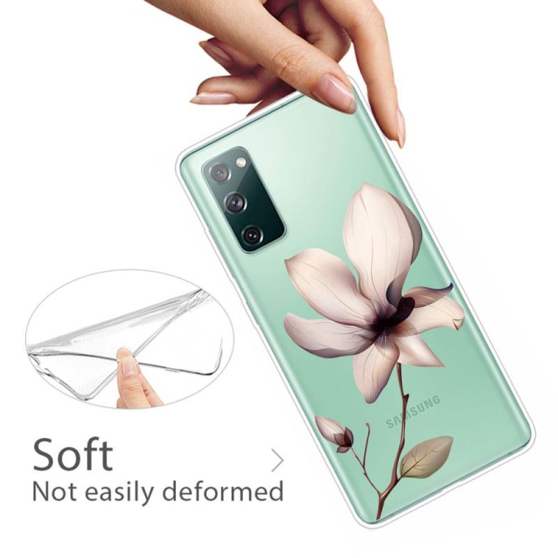 Skal för Samsung Galaxy S20 FE Premium Blommigt