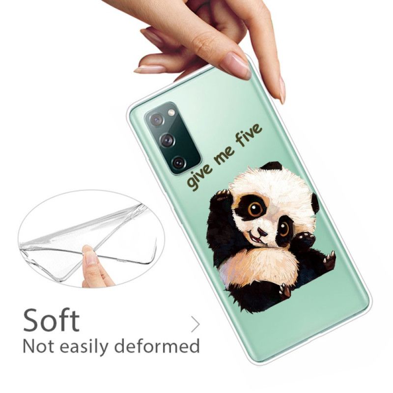 Skal Samsung Galaxy S20 FE Transparent Panda Ge Mig Fem