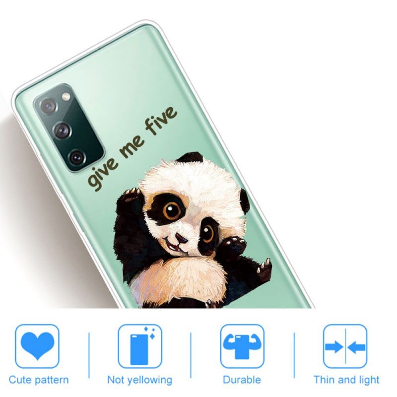 Skal Samsung Galaxy S20 FE Transparent Panda Ge Mig Fem