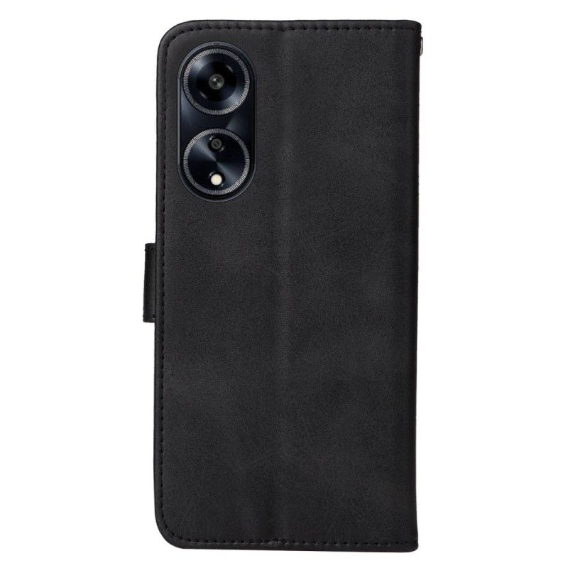 Läderfodral Oppo A98 5g Telefonfodral United With Strap