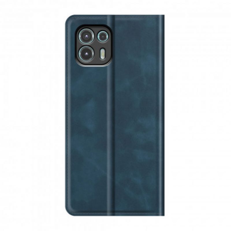 Folio-fodral Motorola Edge 20 Lite Skin-touch