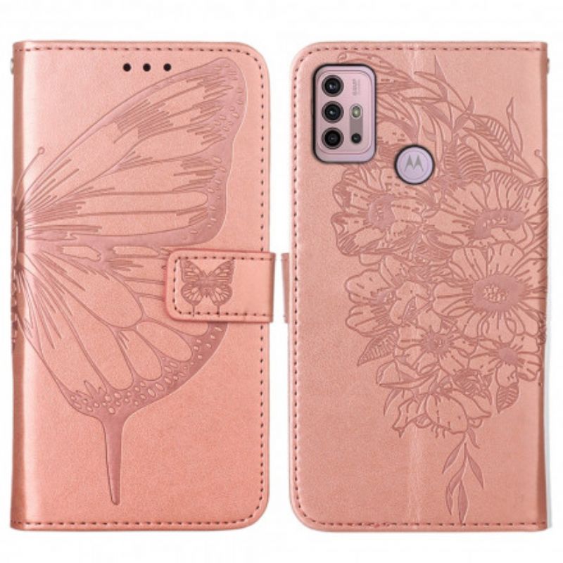 Fodral Moto G30 / G10 Butterfly Design