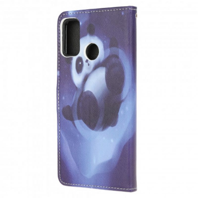 Fodral Moto G30 / G10 Panda Space Strappy