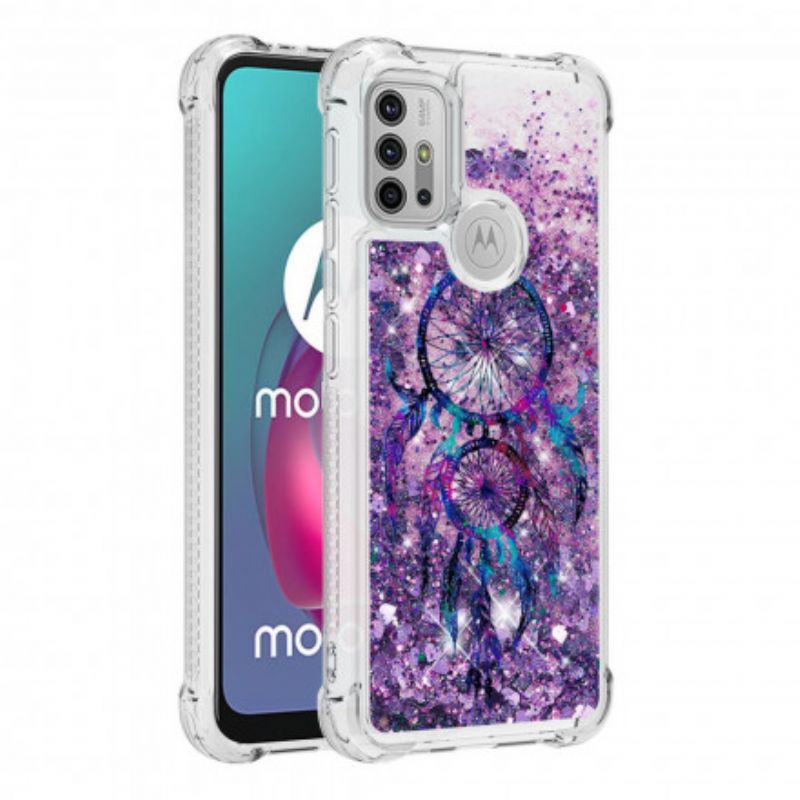 Skal För Moto G30 / G10 Glitter Dream Catcher