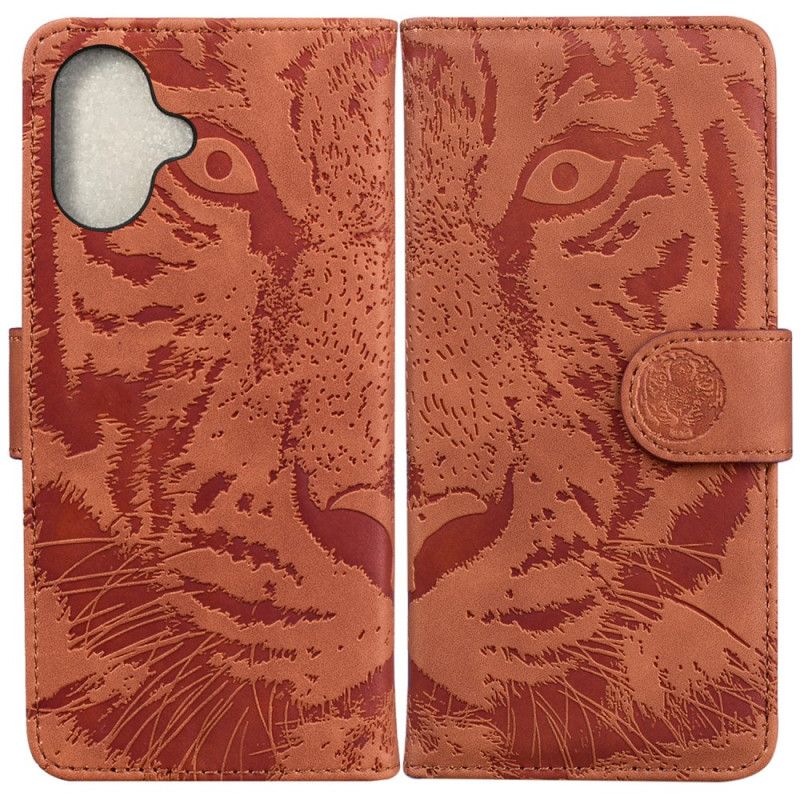 Fodral iPhone 16 Tiger Footprint