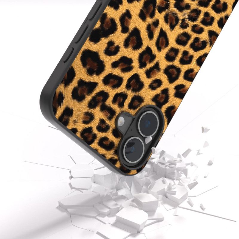 Skal iPhone 16 Leopardstil