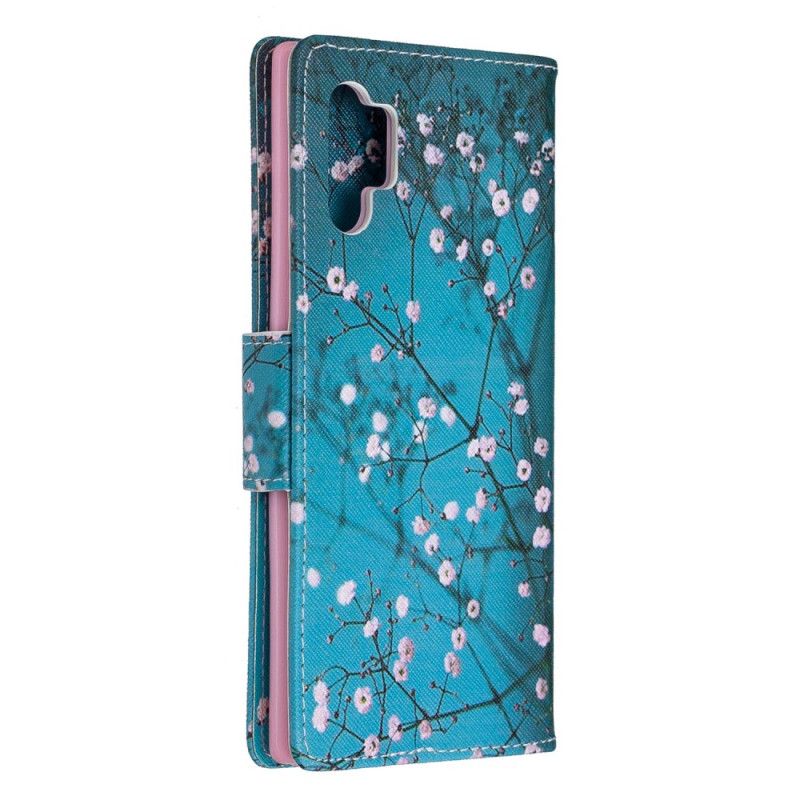 Fodral Samsung Galaxy Note 10 Plus Blommande Träd