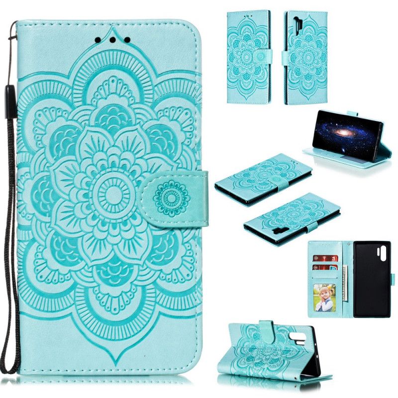 Fodral Samsung Galaxy Note 10 Plus Svart Full Mandala