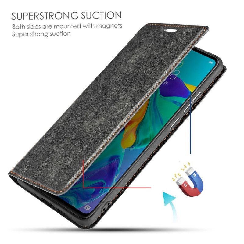 Folio-fodral för Samsung Galaxy Note 10 Plus Svart Ultra Finess