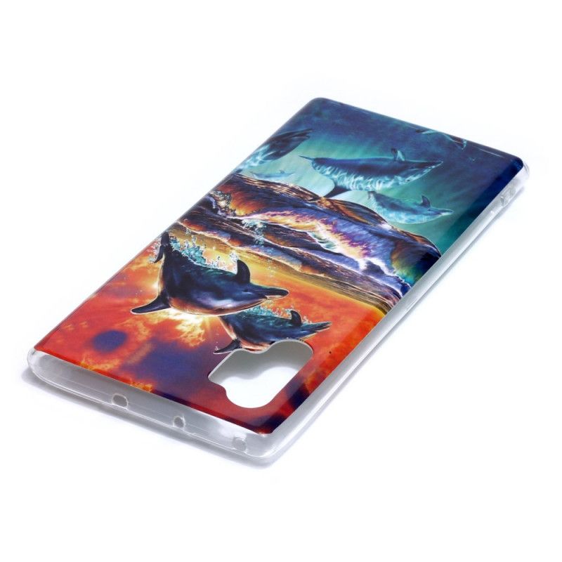 Skal Samsung Galaxy Note 10 Plus Delfiner I Naturen