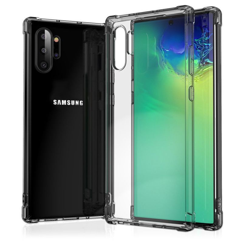 Skal Samsung Galaxy Note 10 Plus Mobilskal Transparent Leeu-Design