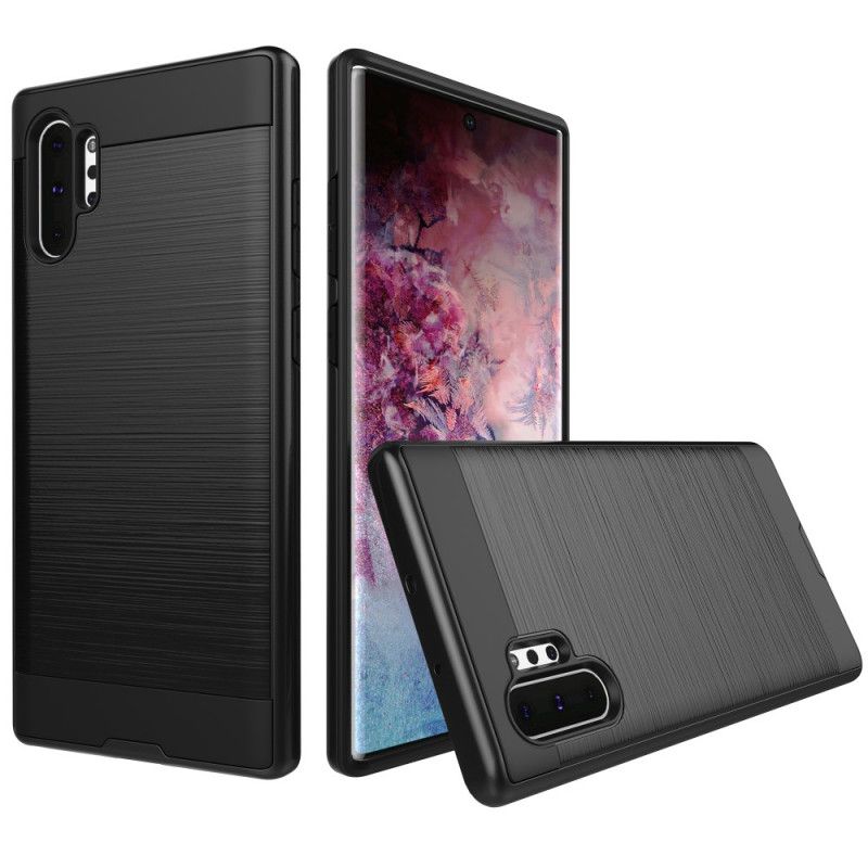 Skal Samsung Galaxy Note 10 Plus Svart Framtida Kolfiber