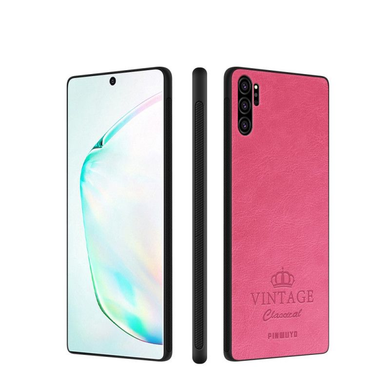 Skal Samsung Galaxy Note 10 Plus Svart Vintage Pinwuyo