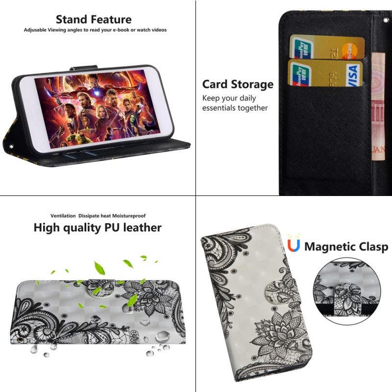 Skyddsfodral Samsung Galaxy Note 10 Plus Chic Spets