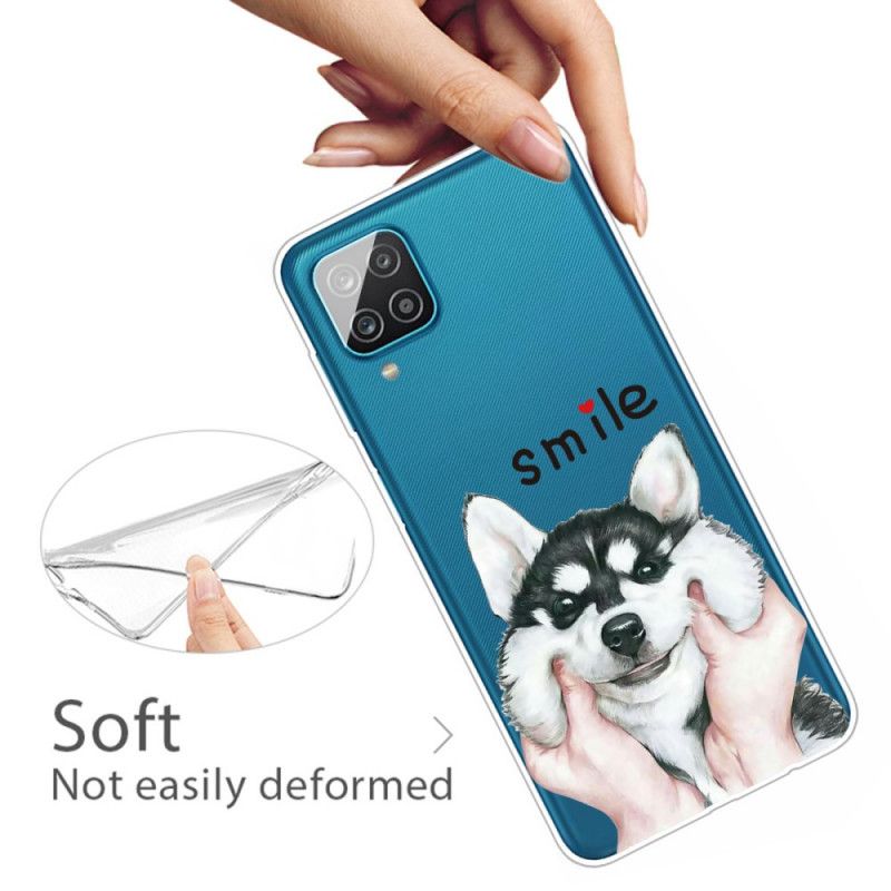 Skal Samsung Galaxy A12 Mobilskal Leendehund