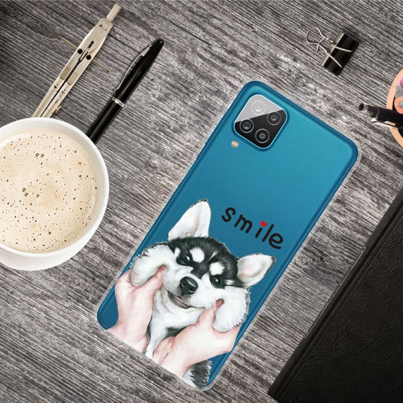 Skal Samsung Galaxy A12 Mobilskal Leendehund