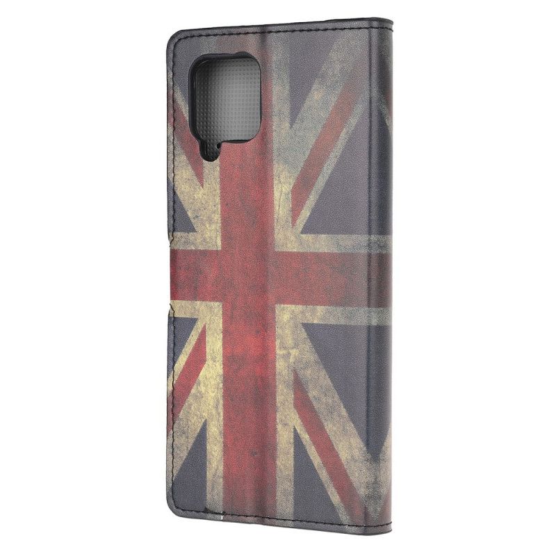 Skyddsfodral Samsung Galaxy A12 Englands Flagga