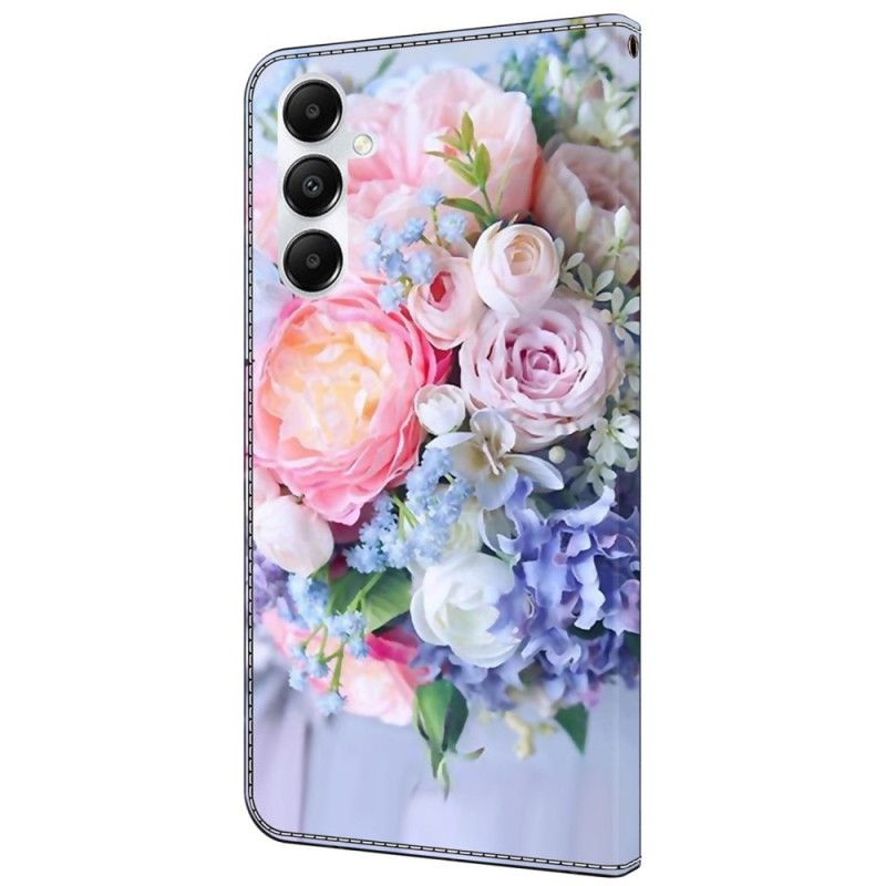 Fodral Samsung Galaxy A55 5g Färgglada Blommor