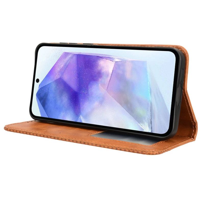 Folio-fodral Samsung Galaxy A55 5g Retrostil