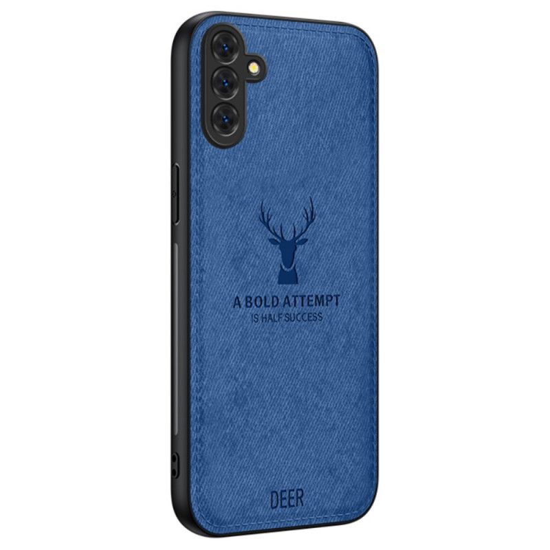 Skal För Samsung Galaxy A55 5g Faux Deer Leather