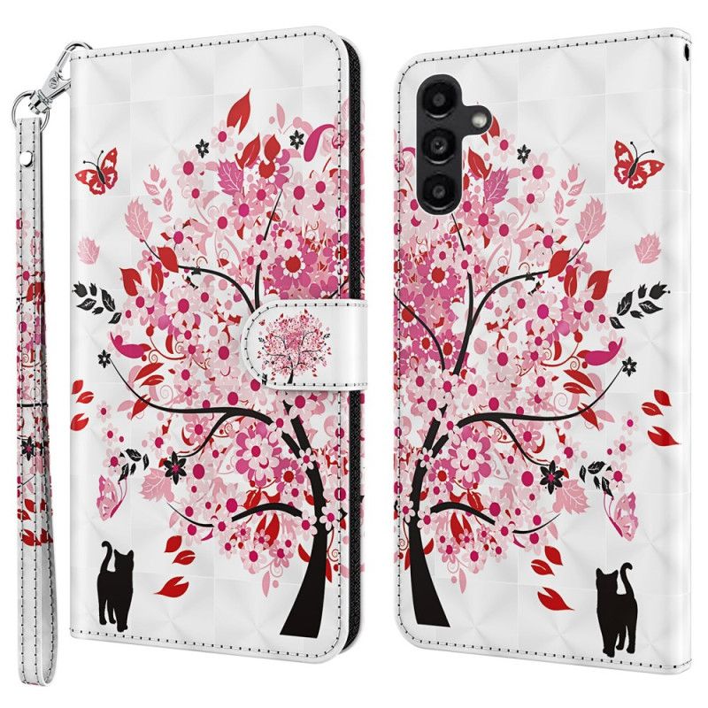 Skyddsfodral Samsung Galaxy A55 5g Lanyard Wishing Tree