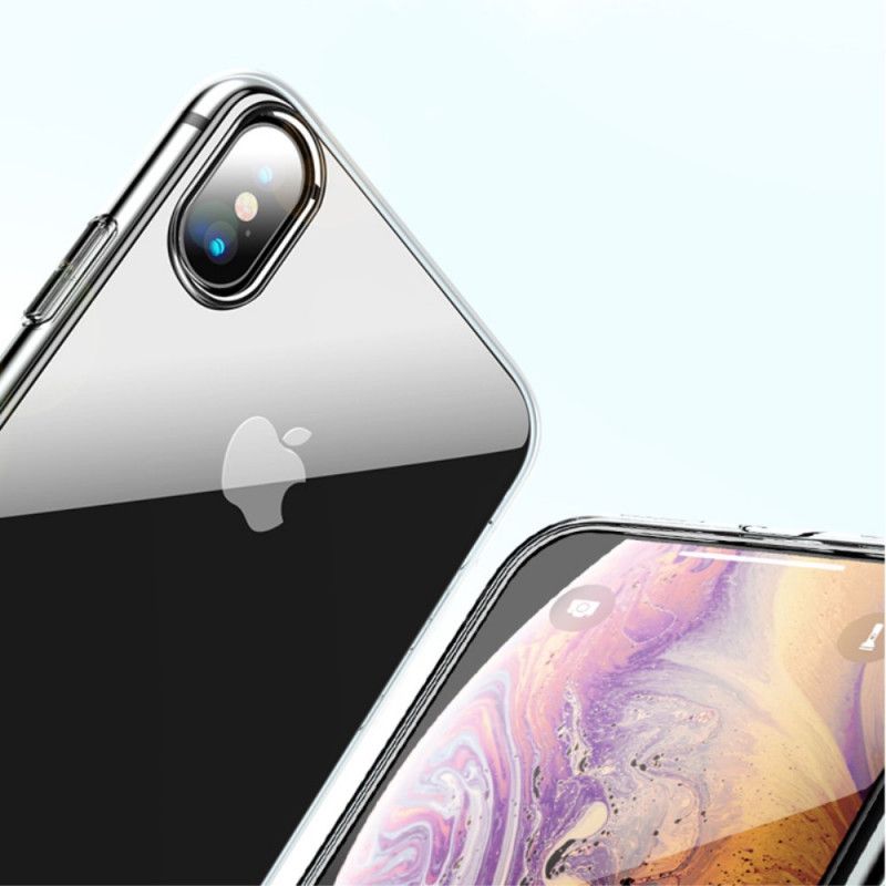 Skal iPhone XS Mobilskal Transparent X-Nivå