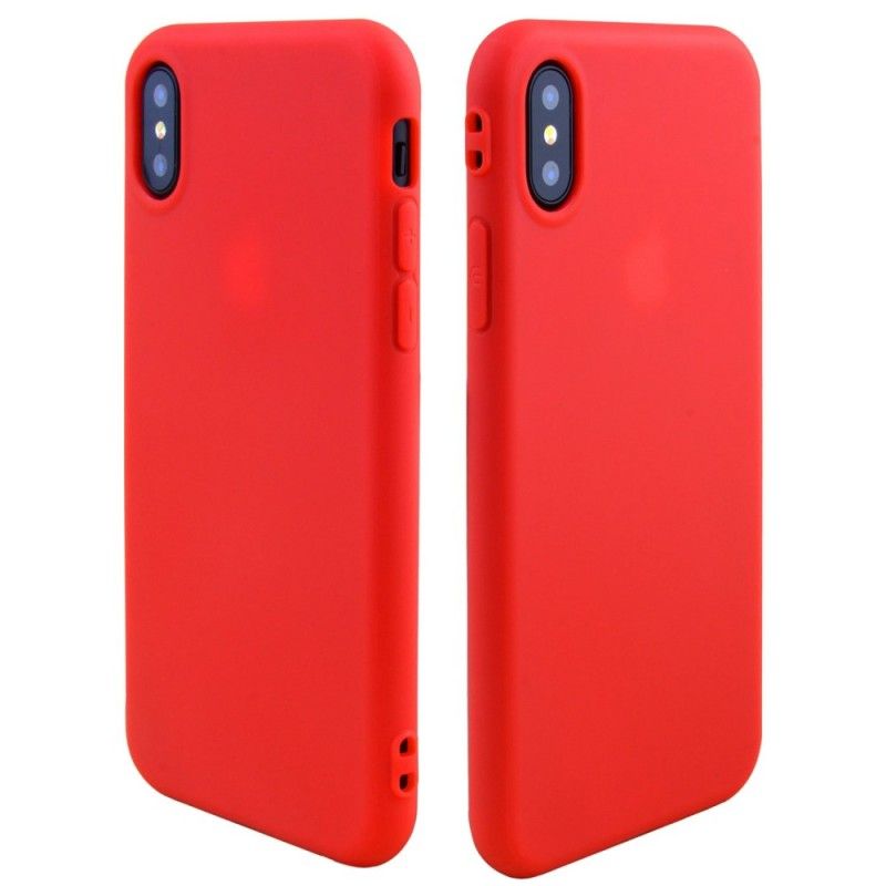 Skal iPhone XS Styv Matt