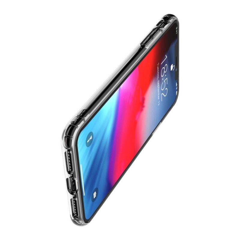 Skal iPhone XS Transparent Krockkuddar I Basen