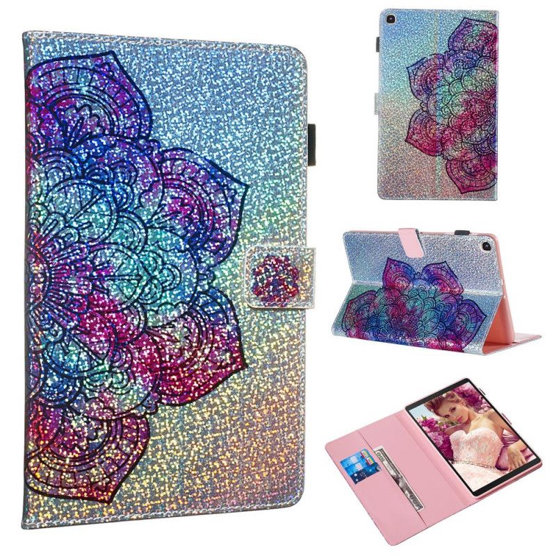 Fodral för Samsung Galaxy Tab A 10.1 (2019) Glittermandala