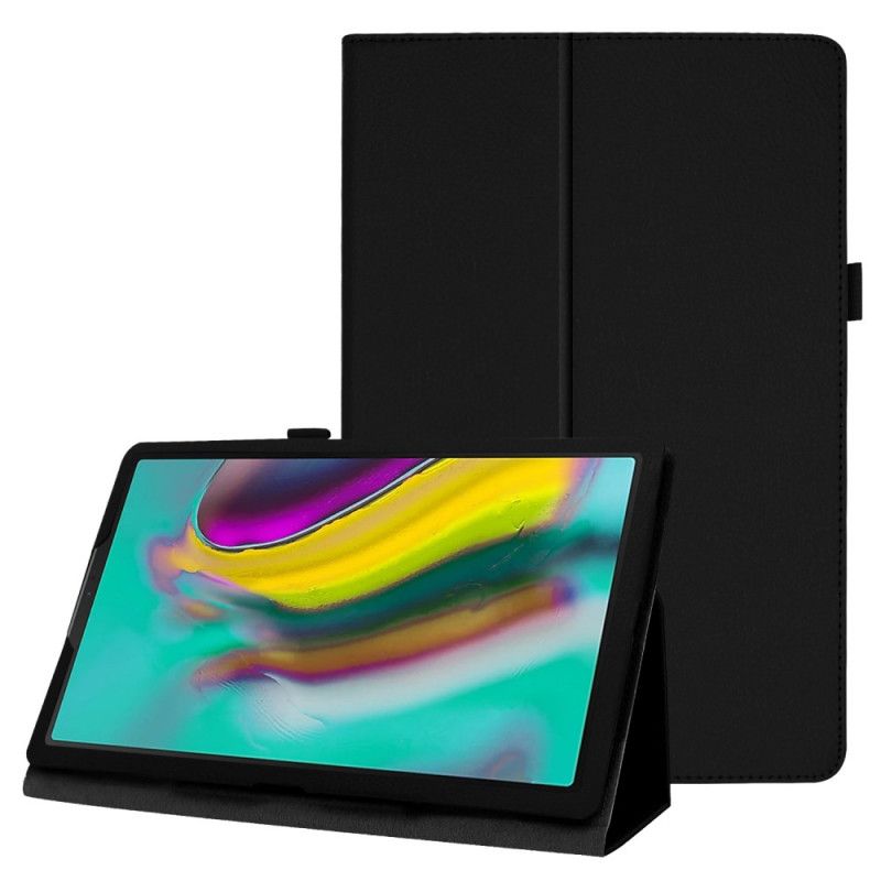 Fodral för Samsung Galaxy Tab A 10.1 (2019) Svart 2 Flikar Med Imitationsläder