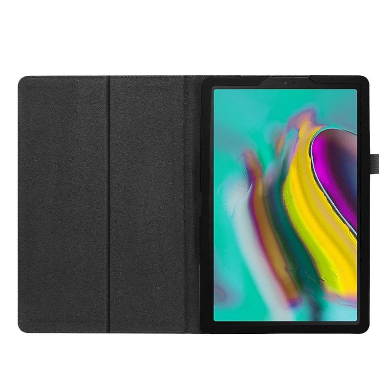 Fodral för Samsung Galaxy Tab A 10.1 (2019) Svart 2 Flikar Med Imitationsläder