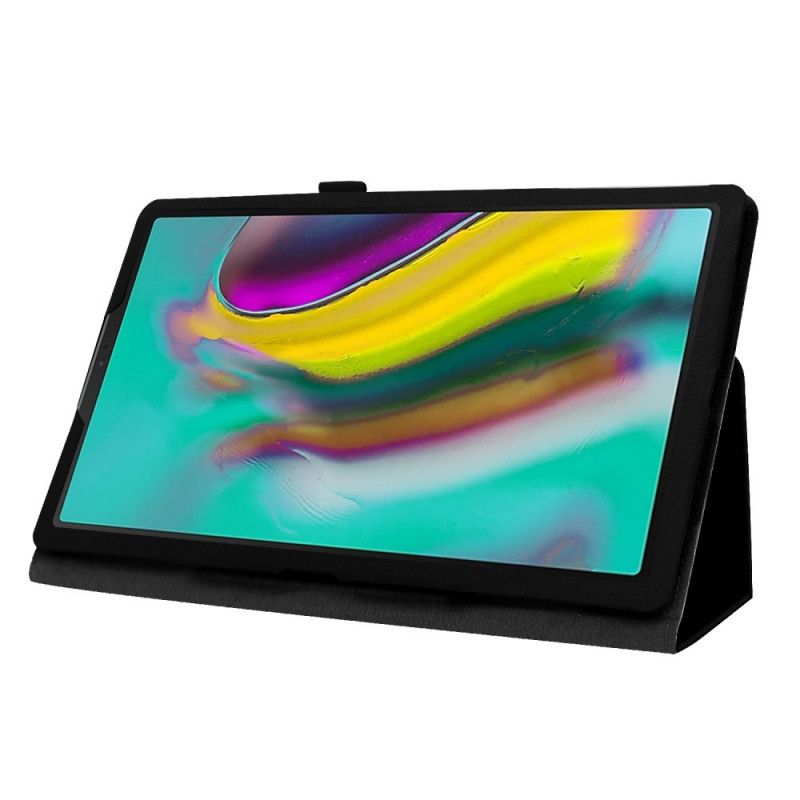 Fodral för Samsung Galaxy Tab A 10.1 (2019) Svart 2 Flikar Med Imitationsläder