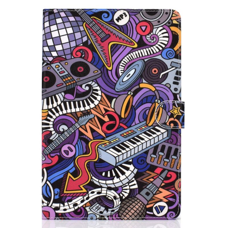 Fodral Samsung Galaxy Tab A 10.1 (2019) Musik