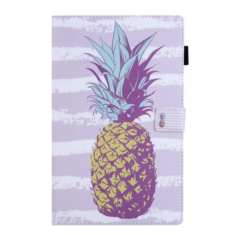 Skyddsfodral Samsung Galaxy Tab A 10.1 (2019) Magenta Ananas Design