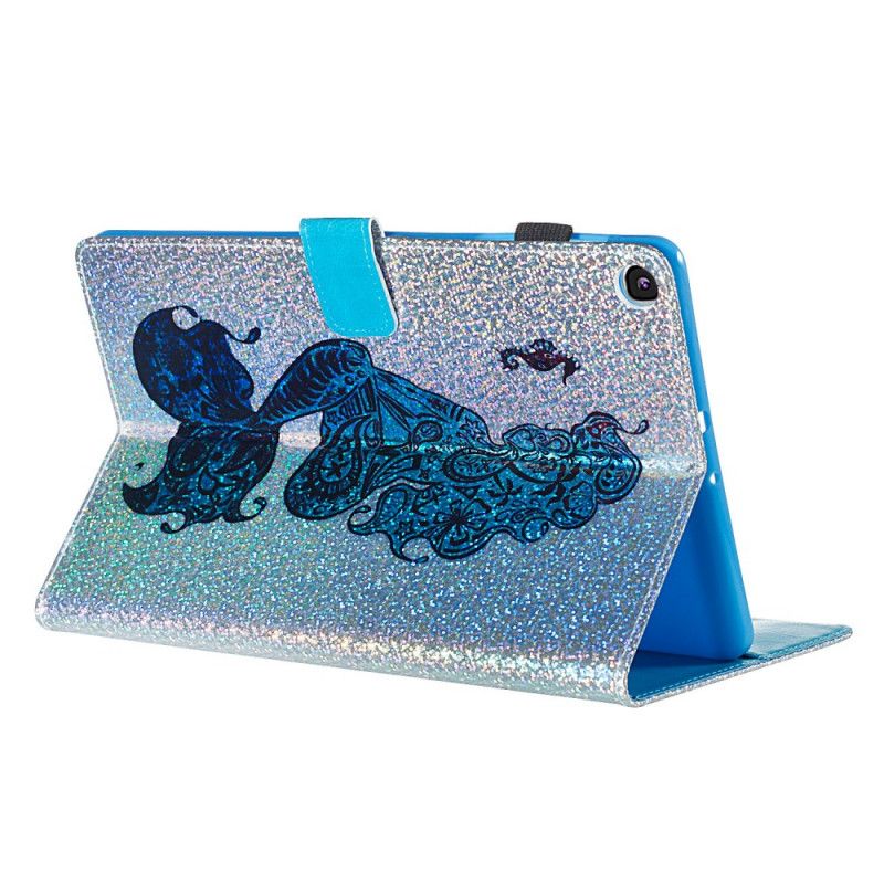 Skyddsfodral Samsung Galaxy Tab A 10.1 (2019) Sjöjungfru Glitter