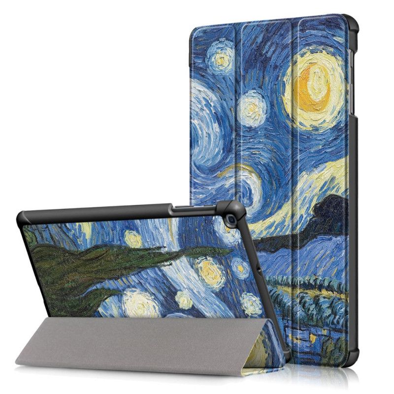 Smart Fodral Samsung Galaxy Tab A 10.1 (2019) Förstärkt Van Gogh