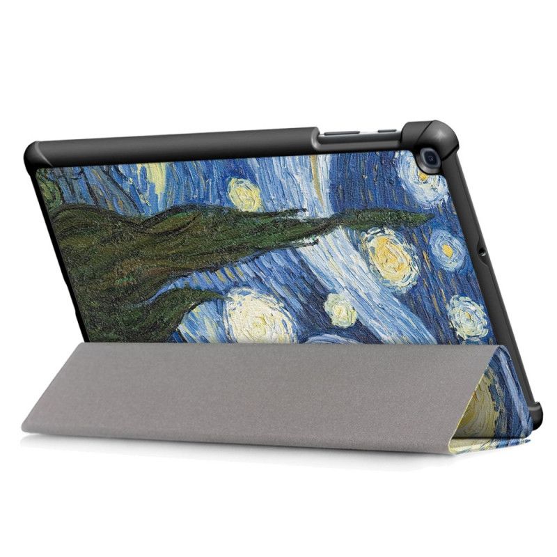 Smart Fodral Samsung Galaxy Tab A 10.1 (2019) Förstärkt Van Gogh