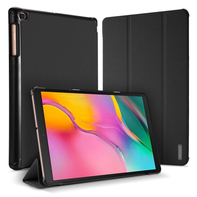 Smart Fodral Samsung Galaxy Tab A 10.1 (2019) Svart Domo-Serien Dux-Ducis