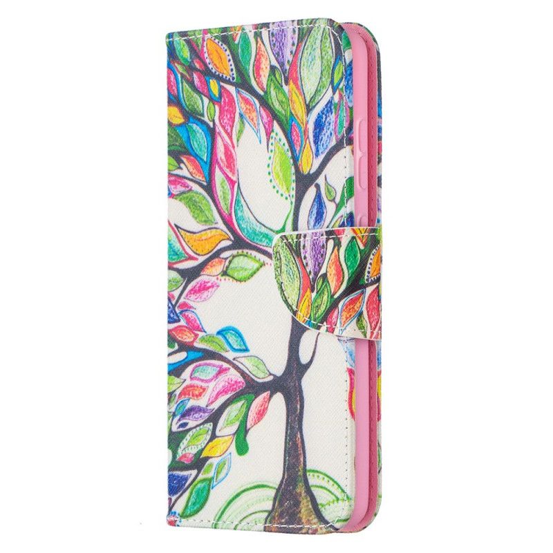 Fodral för Samsung Galaxy A52 4G / A52 5G Färgat Träd
