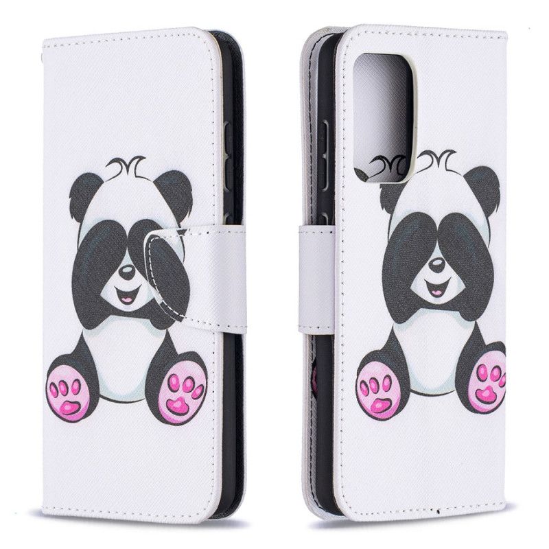Fodral Samsung Galaxy A52 4G / A52 5G Rolig Panda