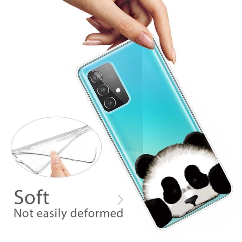Skal för Samsung Galaxy A52 4G / A52 5G Transparent Panda