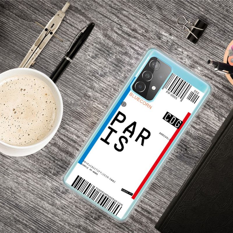 Skal Samsung Galaxy A52 4G / A52 5G Boardingkort Till Paris