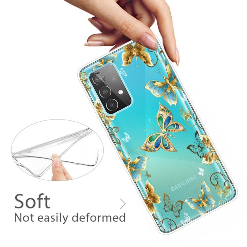 Skal Samsung Galaxy A52 4G / A52 5G Design Fjärilar