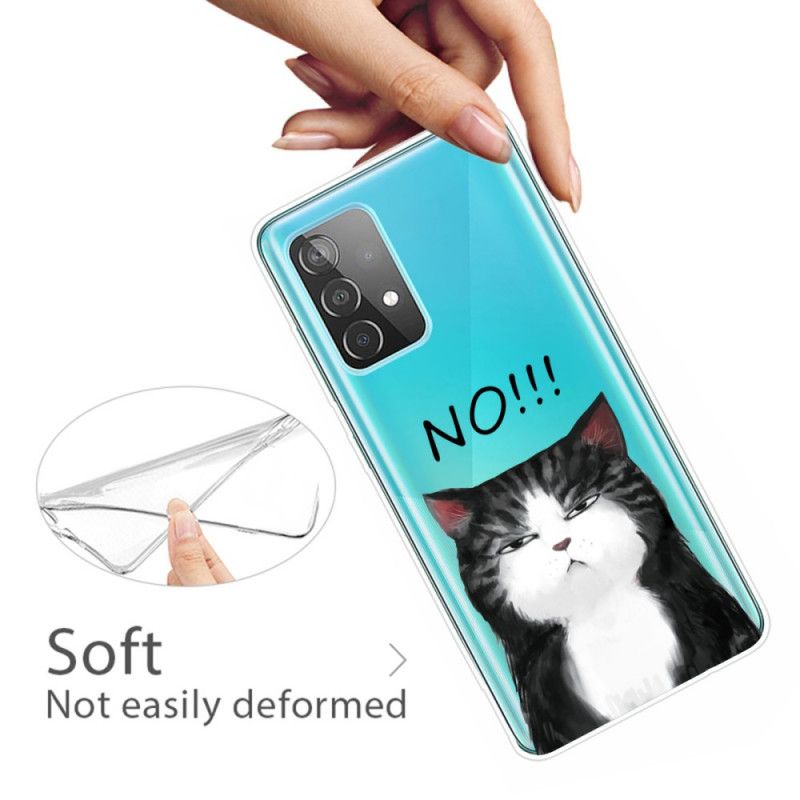 Skal Samsung Galaxy A52 4G / A52 5G Katten Som Säger Nej