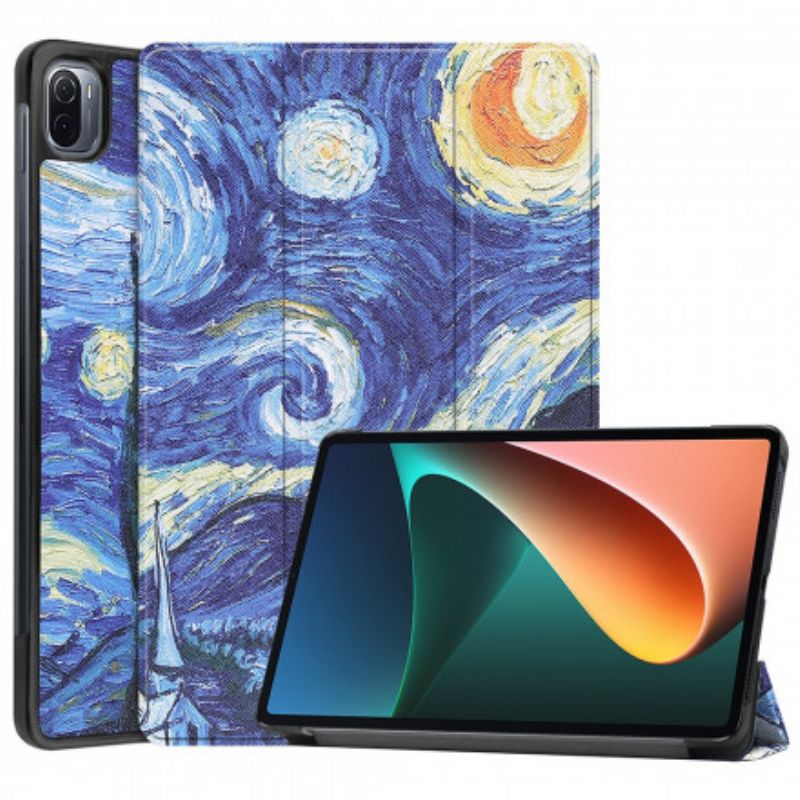 Smart Fodral Xiaomi Pad 5 Starry Night Pennhållare