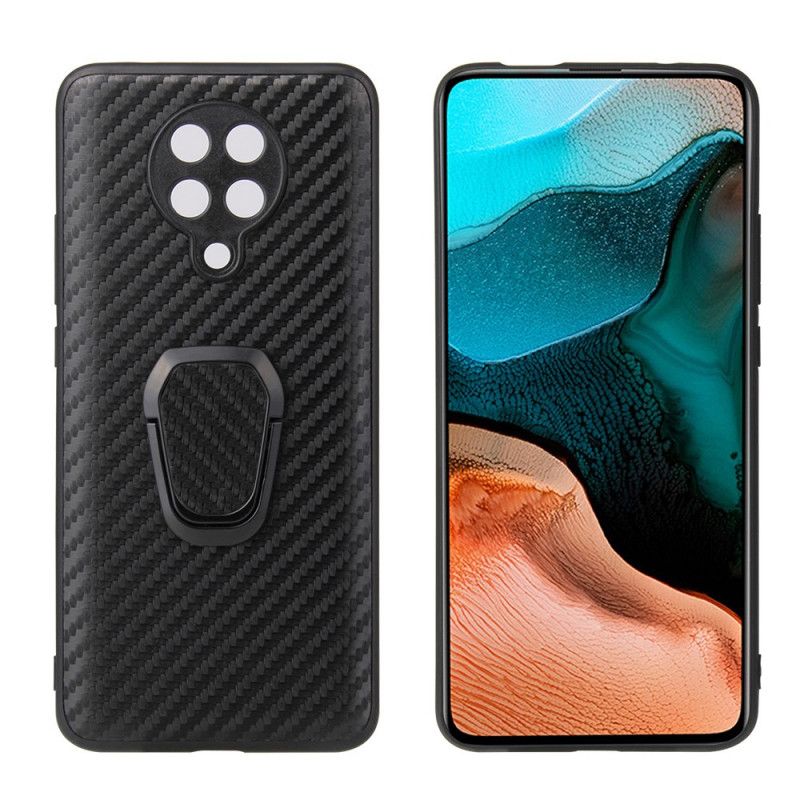 Skal Xiaomi Poco F2 Pro Kolfiber Ringstöd