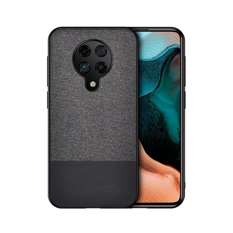 Skal Xiaomi Poco F2 Pro Svart Bitstycke I Konstläder