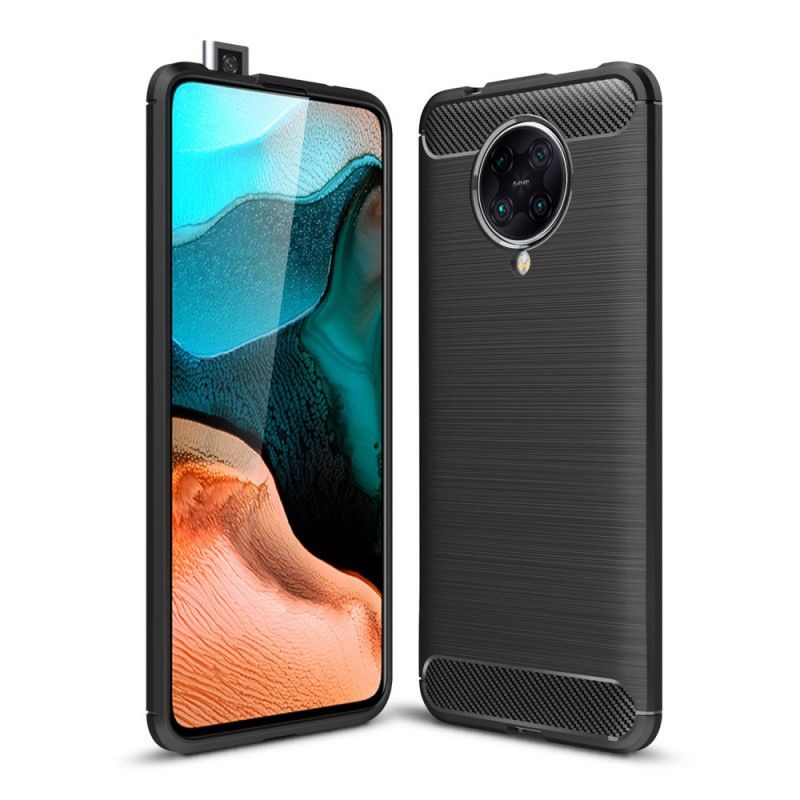 Skal Xiaomi Poco F2 Pro Svart Borstad Kolfiber