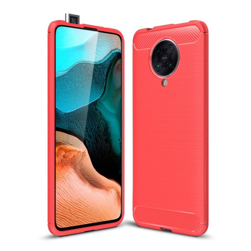 Skal Xiaomi Poco F2 Pro Svart Borstad Kolfiber